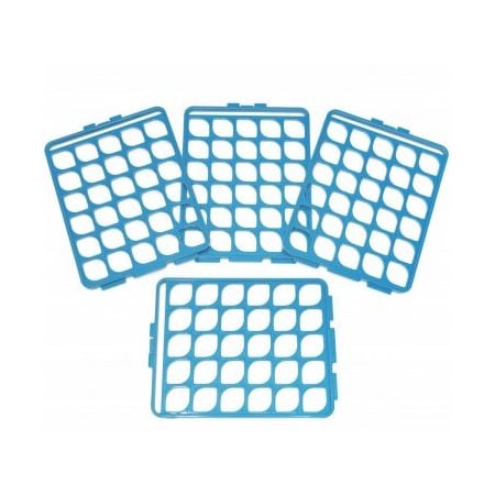 Extra Grids For Switch-Grid Tube Racks, Blue Grid, 4 PK
